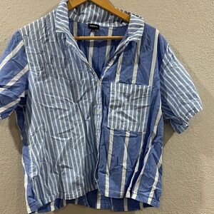 Blue Striped Women’s Shirt